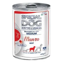 Special Dog Excellence Medium Chunkies Adult Beef konservai suaugusiems vidutinių veislių šunims su jautiena, 400 g
