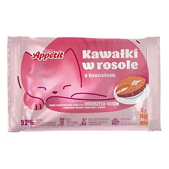 Comfy Appetit Sterilized Lašiša sultinyje 4x85g