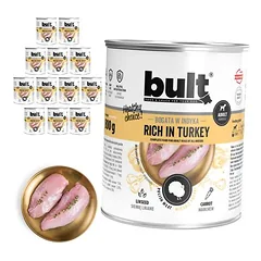 BULT drėgnas maistas suaugusiems šunims, daug mėsos, skardinėse 12 x 800 g — 4 nuotrauka