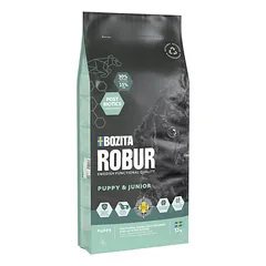 Bozita Robur Puppy & Junior su vištiena, sausas maistas šuniukams, > 10 kg — 2 nuotrauka