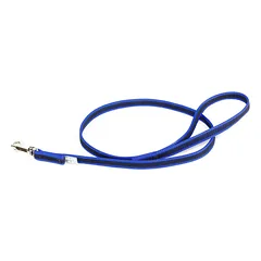 Julius K9 Color & Gray Supergrip pavadėlis su rankena mėlynas - treniruočių pavadėlis su rankena, mėlynas, neslystantis, 100cm/14mm — 2 nuotrauka