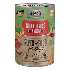 MAC's Nassfutter für Hunde 6 x 400 g