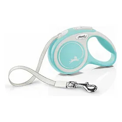 Flexi New Comfort XS (tape) 3 m, light blue - dog leash