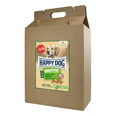 Happy Dog NaturCroq kaulai su ėriena ir ryžiais, skanėstai šunims