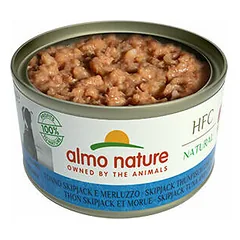 Almo Nature HFC Natural tunas ir menkė, drėgnas maistas šunims 95 g — 3 nuotrauka