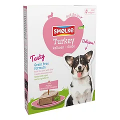 Smølke Steamed Meals drėgnas maistas šunims 12 x 395 g — 5 nuotrauka
