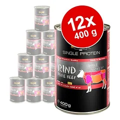 Belcando Single Protein drėgnas maistas šunims, ekonominė pakuotė 12 x 400 g