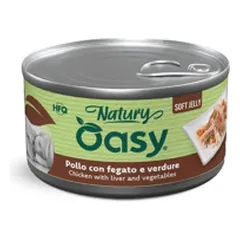 Oasy Natury Soft Jelly konservai su vištiena, kepenėlėmis ir daržovėmis šunims