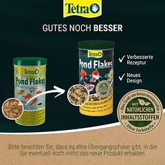TetraPond Teichfischfutter Flakes