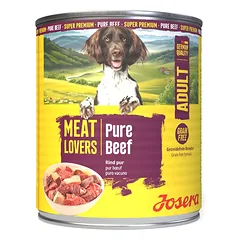 Josera Meat Lovers Pure Beef konservuotas pašaras šunims su jautiena, 800 g