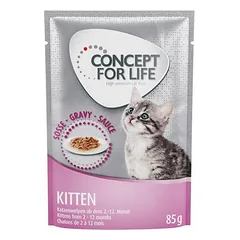 Concept for Life Kitten mit Huhn - in Soße