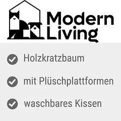 Modern Living draskyklė katėms Cali, pilka — 4 nuotrauka