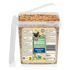 Perfecto Bird Happy Birds mišrus paukščių lesalas kibire, 3kg