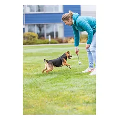 TRIXIE kamuolys su virve,natūrali guma, 6-30 cm (pak.24) — 4 nuotrauka