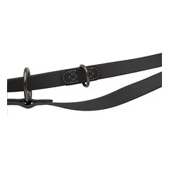 HUNTER reguliuojamas pavadėlis Havanna Mini, juodas, 200 cm ilgio, 15 mm pločio — 3 nuotrauka