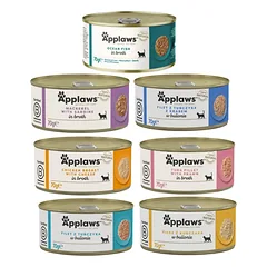 Applaws kačių mišinys Delicacies 7x70 g skardinė