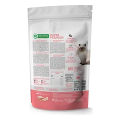 Nature's Protection suaugusių ilgaplaukių kačių sausas pašaras su paukštiena, 400 g — 4 nuotrauka