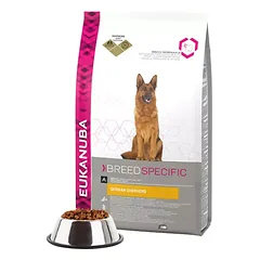 Eukanuba Adult German Shepherd, sausas maistas šunims 12 kg parduotuvėje pethappy.lt