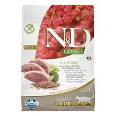 Farmina N&D Cat Quinoa Neutered su antiena, sausas maistas katėms 0,3 kg — 2 nuotrauka