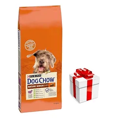PURINA Dog Chow Mature Senior Lamb 14kg + STAIGMENA ŠUNIUI