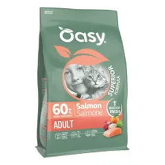 Oasy Superior Adult sausas pašaras su lašiša katėms