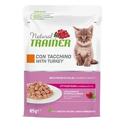 Natural Trainer Kitten & Young drėgnas maistas kačiukams — 2 nuotrauka