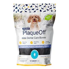 ProDen PlaqueOff Dental Care Bones papildas, Daržovės ir mėlynės Mini (340 g) — 2 nuotrauka