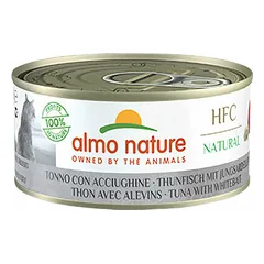 Almo Nature HFC Natural tunas ir žuvų mailius, drėgnas maistas katėms 150 g — 2 nuotrauka