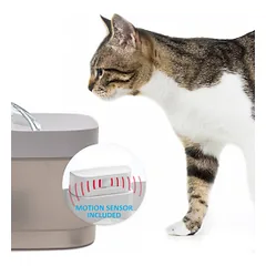 Comfy CatSpring vandens fontanas su judesio detektoriumi katėms ir šunims, 2,5 l — 5 nuotrauka