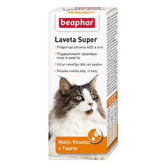 Maisto papildas katėms - Beaphar Laveta Super katėms, 50 ml