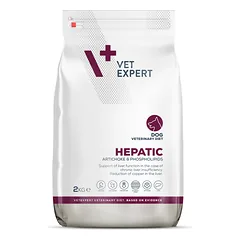 VETEXPERT Veterinary Diet Hepatic dietinis sausas pašaras šunims, 2kg