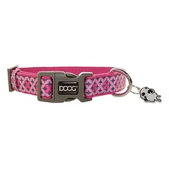 DOOG Halsband Toto pink/schwarze Sterne nuotrauka