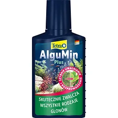TETRA AlguMin Plus 100 ml – skystas preparatas, skirtas kovoti su dumbliais akvariume
