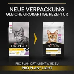 PURINA PRO PLAN Light Adult su kalakutiena, sausas maistas katėms, > 10 kg — 2 nuotrauka
