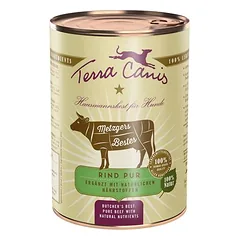 Terra Canis Metzgers Bestes drėgnas maistas šunims 6 x 400 g