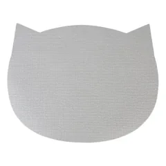 zooplus Basics dubenėlio padėkliukas, katės formos, L 48,2 x B 38 x H 0,5 cm — 2 nuotrauka