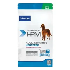 VIRBAC - Tierärztlich untersuchter, kastrierter Hund (HPM) für empfindlich