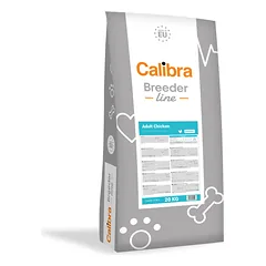 CALIBRA Dog Breeder Line P Adult sausas maistas suaugusiems šunims su vištiena, 20 kg