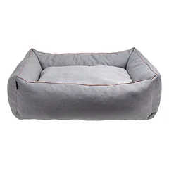 Comfy guolis gyvūnui EMMA pilkas/rožinis,L 60x50x18cm — 4 nuotrauka