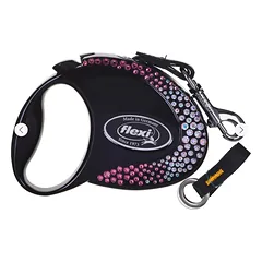 Pavadėlis Flexi Glam S, 3 m, juodas