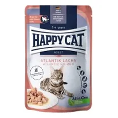 Happy Cat guliašas katėms su lašiša AtlantikLachs, 85 g