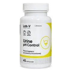Lab-V šlapimo pH kontrolės priemonė šunims ir katėms, turintiems struvito akmenų, N45