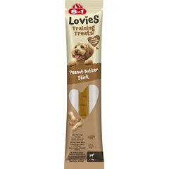 8IN1 Lovies Training Treats Peanut Butter Stick 15g treniruotėms skirtas skanėstas šunims su batatais ir žemės riešutų sviestu nuotrauka
