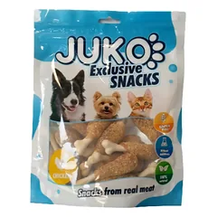 JUKO užkandžiai traškūs kepti vištienos kulnės 250 g