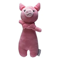 Beeztees Hundespielzeug Grumpy Knor aus Plüsch rosa