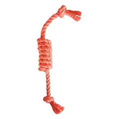 Žaislas šuniui susukta virvė, 31cm (raudona/žalia/mėlyna), 1 vnt. — 3 nuotrauka