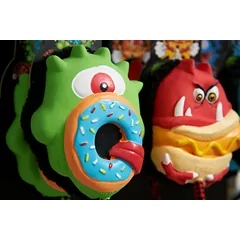 Max&Molly Bob the Blob - šunų žaislas, daugiafunkcinis monstras su cypliu, 30cm — 2 nuotrauka
