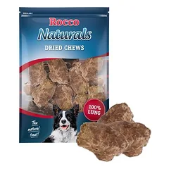 Rocco Naturals jautienos plaučiai, skanėstai šunims