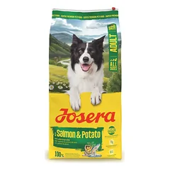 Josera A/S Salmon & Potato begrūdis sausas pašaras šunims su lašiša ir bulvėmis, 12,5 kg