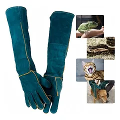 ZooVenture Bissfeste Handschuhe für Hunde, Katzen, Vögel und Reptilien